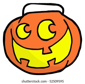 Happy Jack O Lantern Pumpkin