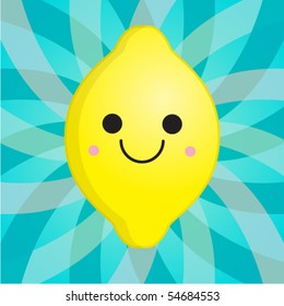 happy japanese lemon
