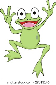 Happy Jumping Frog