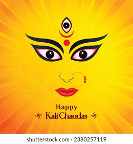 Happy Kali Chaudas, Naraka Chaturdashi - Goddess of India