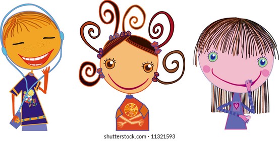 happy kids