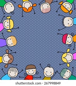 niños felices 