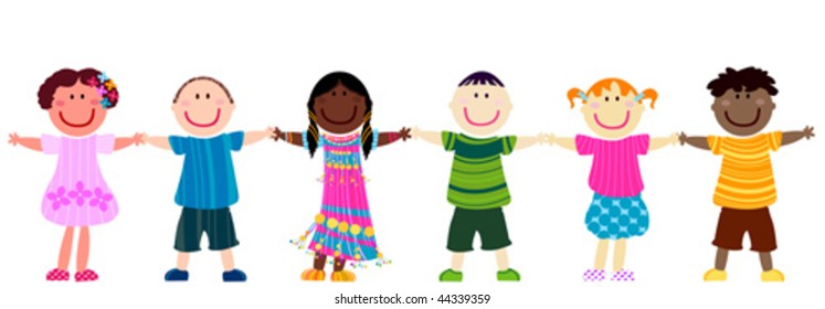 niños felices
