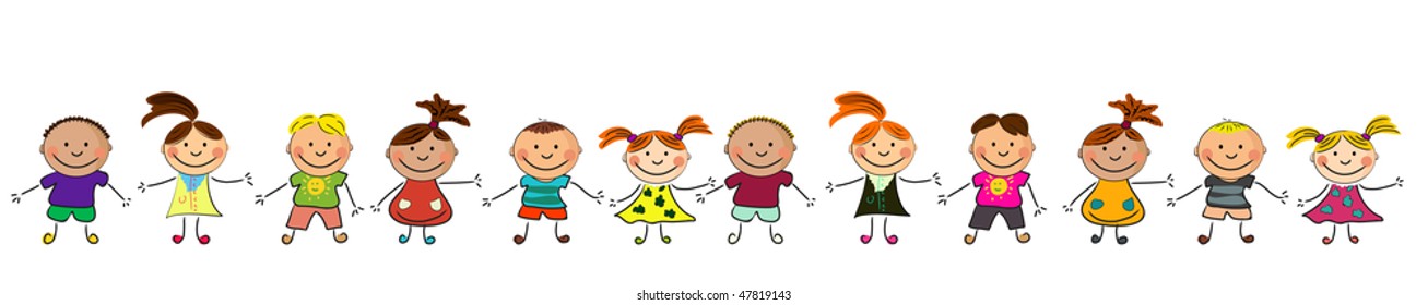 happy kids.
