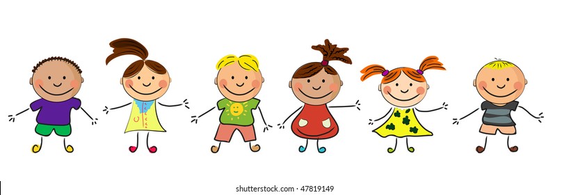 happy kids.
