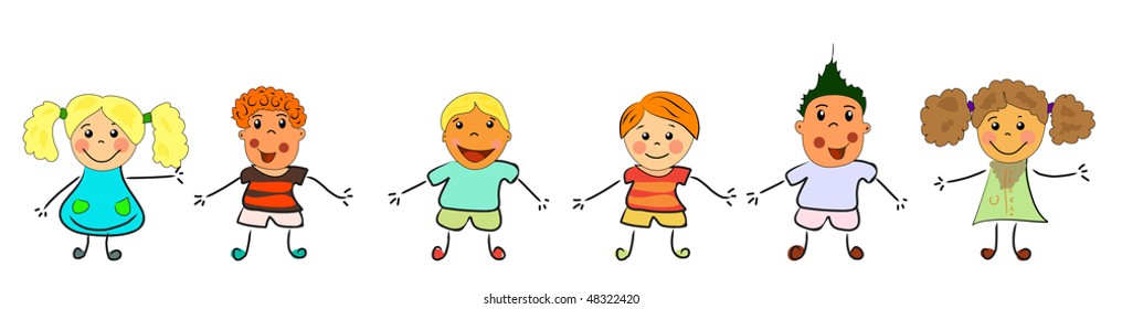 happy kids.