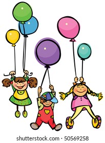 Happy kids.