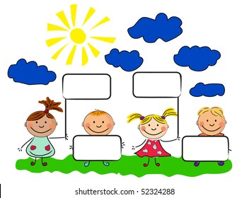 happy kids.