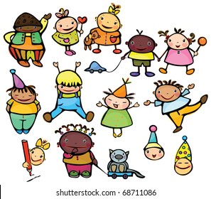 Happy kids.