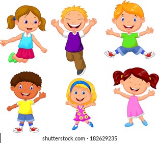 19,089 Cartoon girl waving Images, Stock Photos & Vectors | Shutterstock