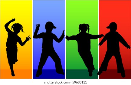 happy kids children