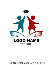 Feliz futuro orientado a los niños, vector de concepto educativo