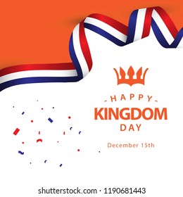 Happy Kingdom Day Vector Template Design Illustration