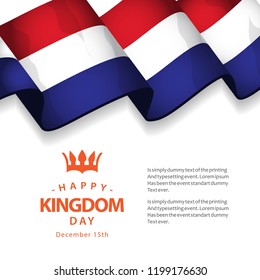 Happy Kingdom Day Vector Template Design Illustration