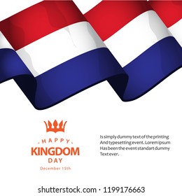 Happy Kingdom Day Vector Template Design Illustration