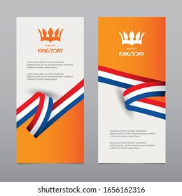 Happy King's Day Celebration Vector Template Design Illustration