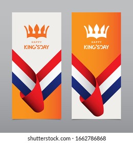 Happy King's Day Celebration Vector Template Design Illustration