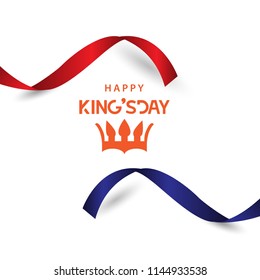 Happy King's Day Vector Template Design Illustration