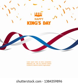 Happy King's Day Vector Template Design Illustration