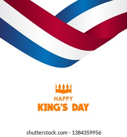 Happy King's Day Vector Template Design Illustration