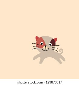 happy kitten