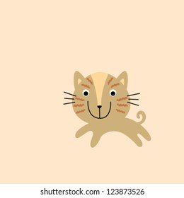 happy kitten