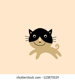 happy kitten