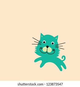 happy kitten