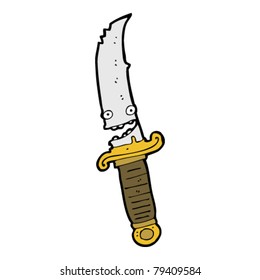 happy knife character