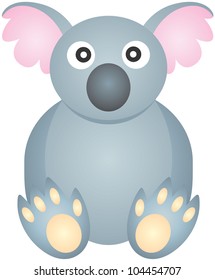 Happy Koala Cartoon