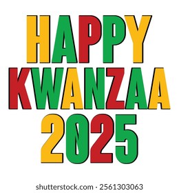 
Happy Kwanzaa 2025 T shirt