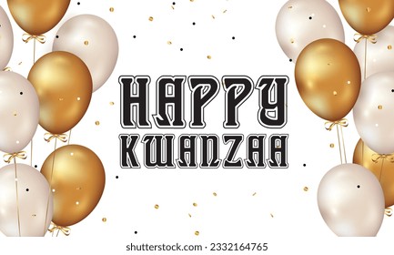 Happy Kwanzaa beautiful vector illustration