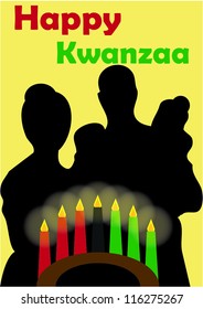 Happy Kwanzaa card