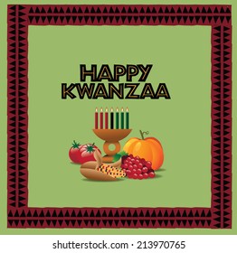 Happy Kwanzaa design Eps10 vector