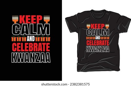 Happy Kwanzaa t-shirt design, Kwanzaa t-shirt,  design, Kwanzaa illustration, Kwanzaa  celebration 