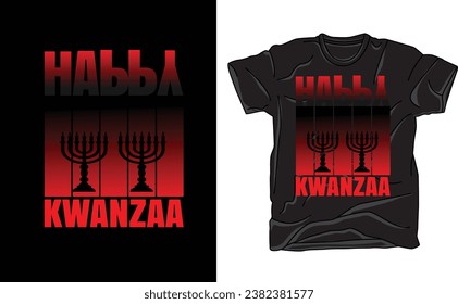 Happy Kwanzaa t-shirt design, Kwanzaa t-shirt,  design, Kwanzaa illustration, Kwanzaa  celebration 