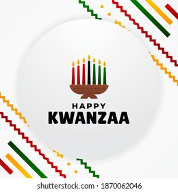 Happy Kwanzaa Vector Design Illustration For Banner and Background