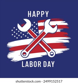 happy labor day 2024 typography t shirt design.International Labor Day T-shirts. typography t shirt design.