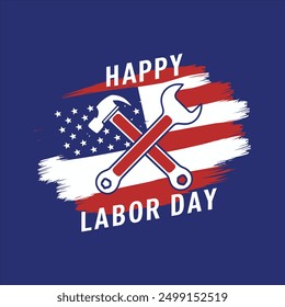 happy labor day 2024 typography t shirt design.International Labor Day T-shirts. typography t shirt design.