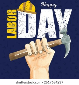 happy Labor day 2025 poster