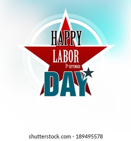Happy Labor day american 