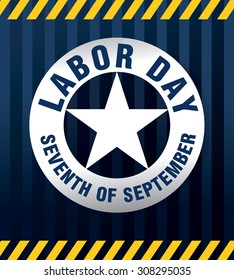Happy labor day banner