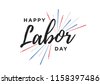 happy labor day text