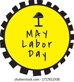 Happy Labor Day banner. Design template. Vector illustration