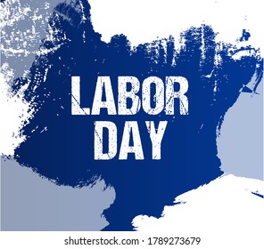 Happy Labor Day banner. Design template. Labor day sale promotion advertising banner template decor with American flag. Voucher discount. National american holiday. Vector illustration.