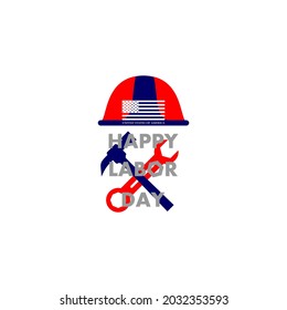 Happy Labor Day banner. Design template. Vector illustration