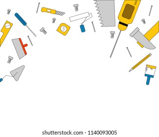 Happy Labor Day banner. Vector illustration. 