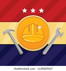 Happy Labor Day Celebration Background