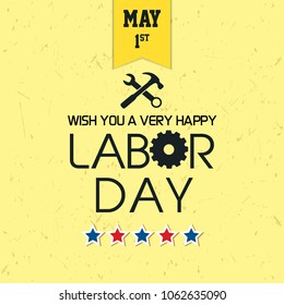 Happy Labor day Greetings Cards / Labor day design / Labor Day logo Poster, banner, brochure or flyer design