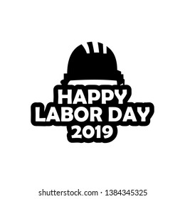 happy labor day image logo icon